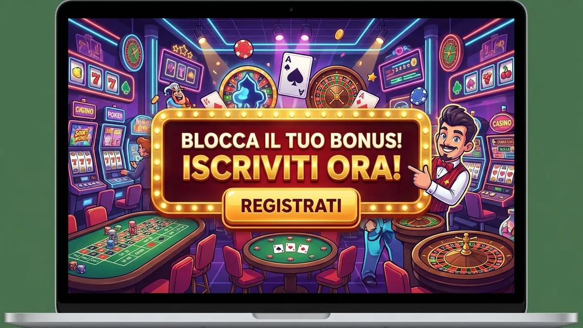 Registrazione con bonus